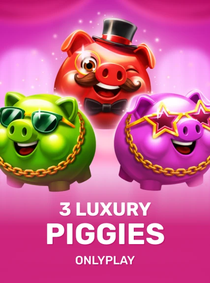 3 Luxury Piggies game tile