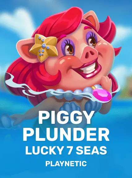 Piggy Plunder Lucky 7 Seas game tile